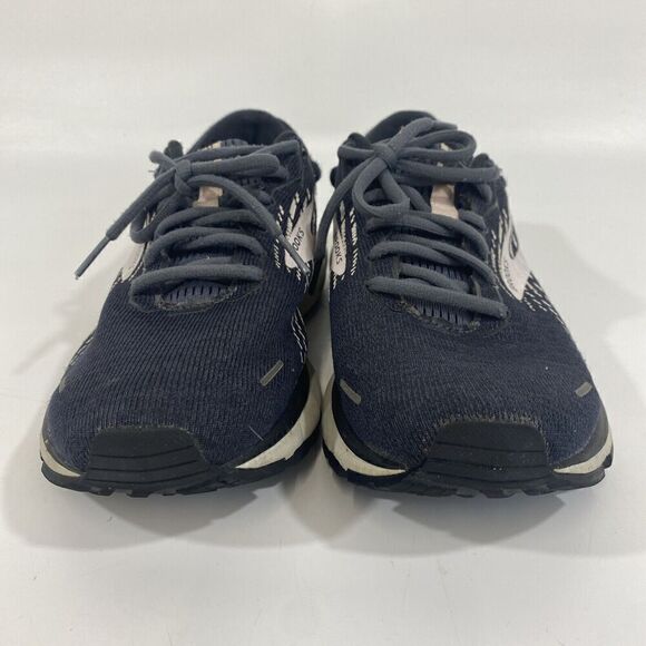 Women’s Brooks Ghost 13 Size 9.5 Gray Pink Running Shoes 1203381B023 - Picture 3 of 9